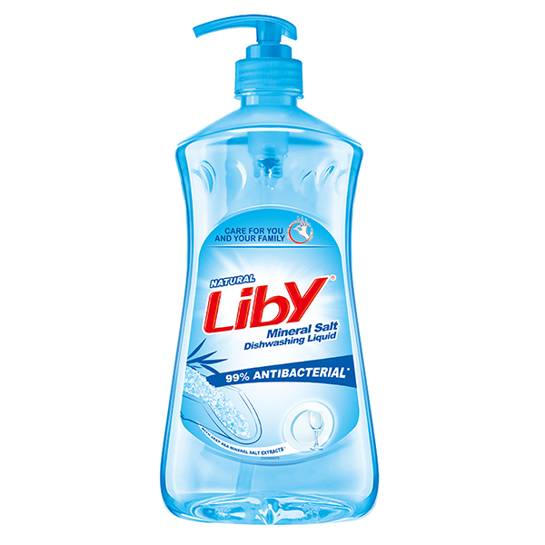 Гель для ручного миття посуду LIBY фруктів і овочів Морська сіль 1,05 л